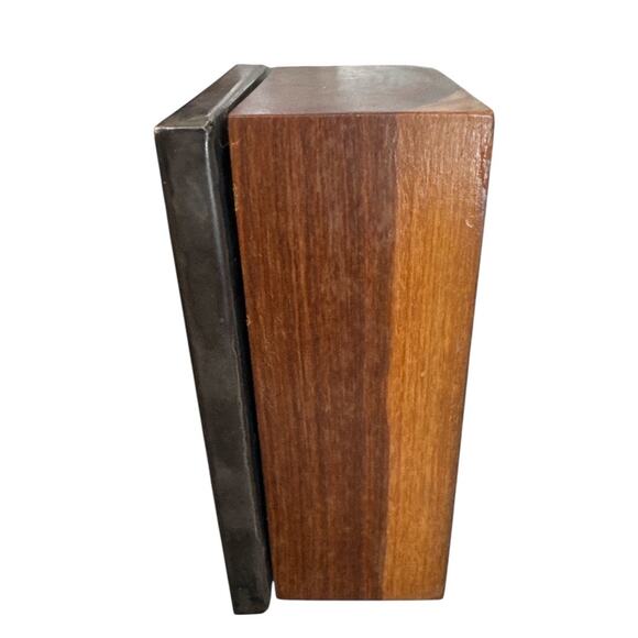 Vintage Rosewood Box with Pre
Columbian Fabric in Glass - Picture 3 of 10